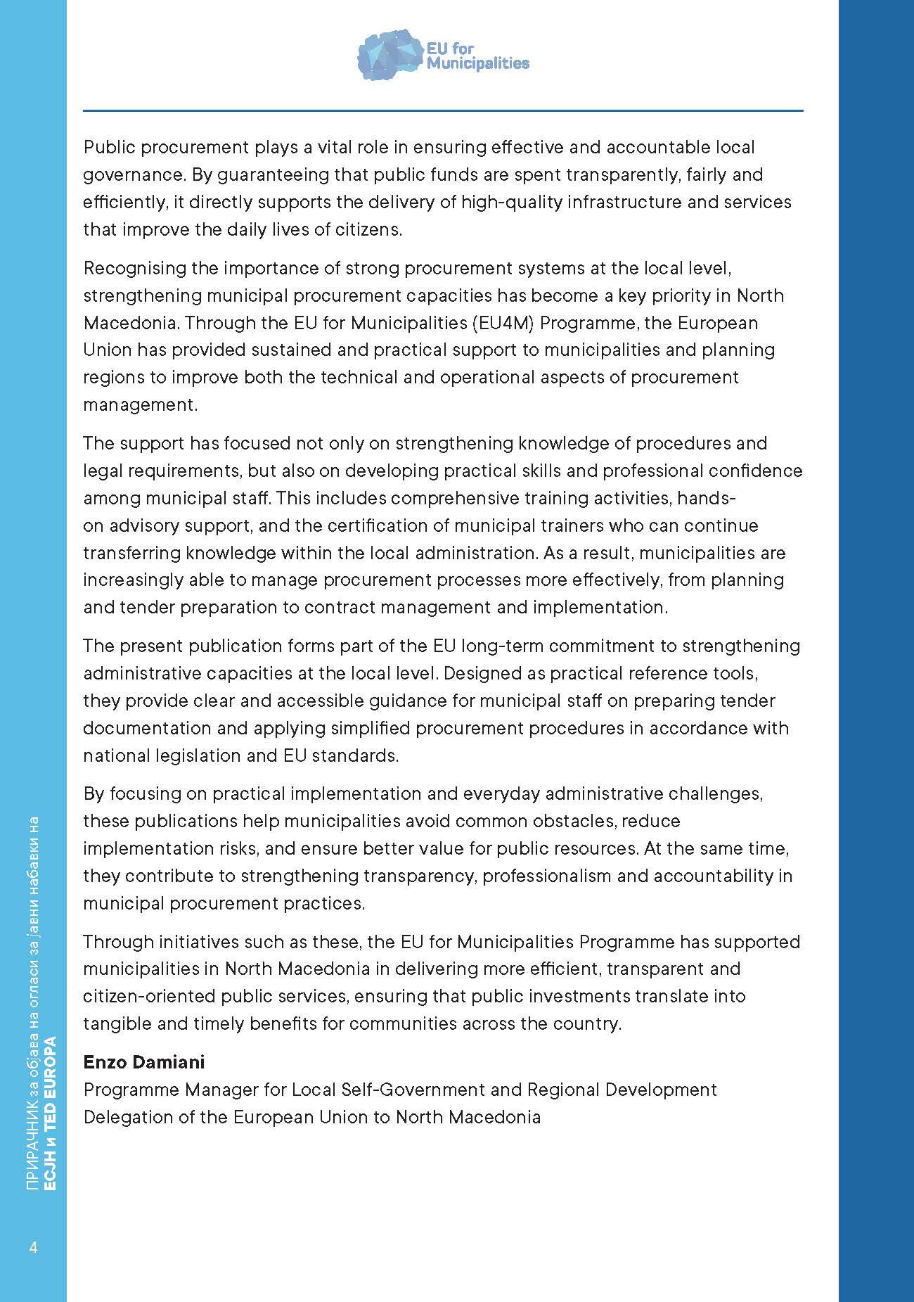 Handbook for the publication of public procurement notices on EPPS and TED EUROPA